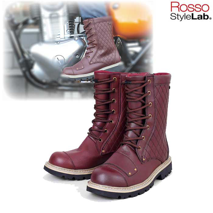 ROSSO Style Lab ROB-205 防水ライディングステッチブーツ