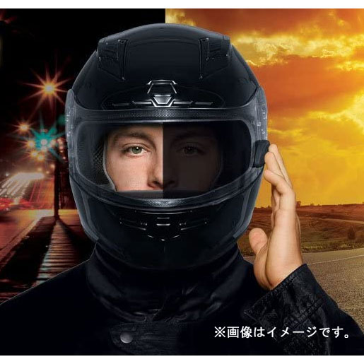 東単 e-Tint 電子調光シールド Arai VAS-V ヘルメットシールド
